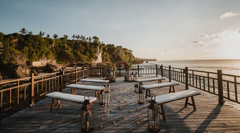 AYANA Resort Bali | Ceremony & Dinner Package - Sweet Escape at Kisik Pier for 30 People