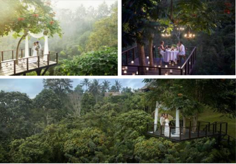 Kamandalu Ubud | Ceremony Package - Intimate Forest Wedding for 4 People