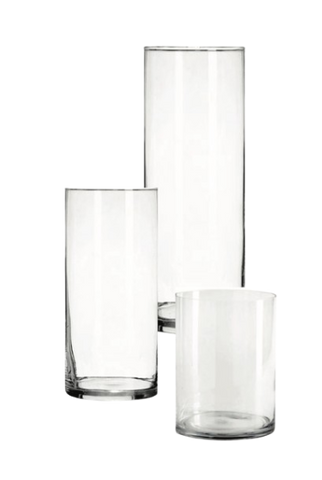 Clear Cylinder Vase